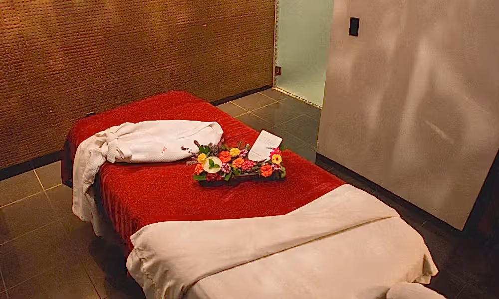 Massage table